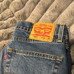 Levi's Blue Straight Jeans Iconic Style